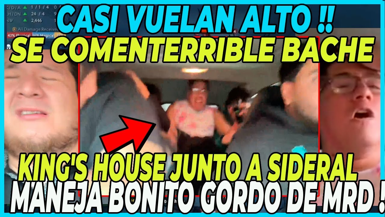 SE VAN CON PAPA LUJAN 😲 KINGTEKA JUNTO A LA KING'S HOUSE Y SIDERAL CASI SE VOLT34N EN SU CARRO