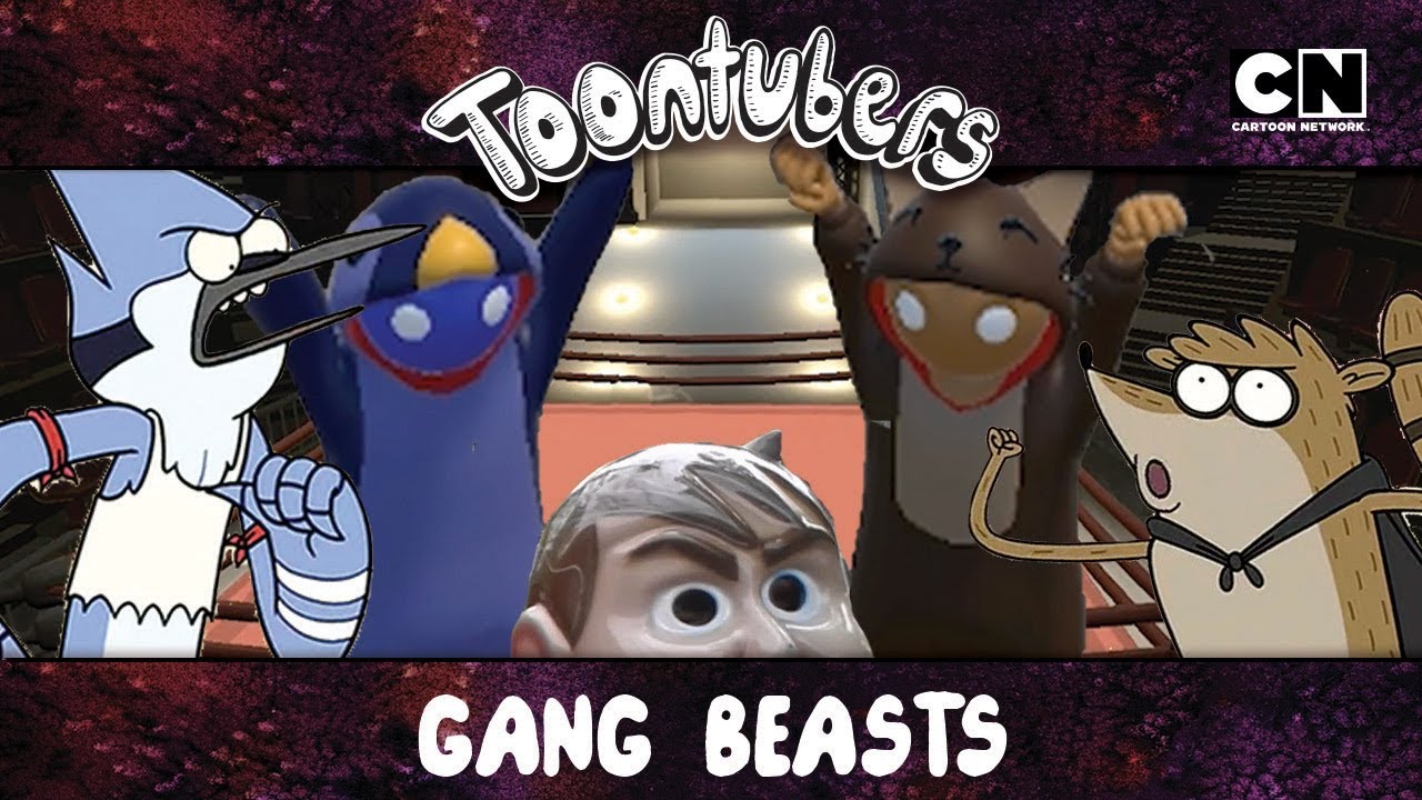 Gang Beasts en la Toontubers Wrestling Federation: LUCHA LIBRE LETAL VIII! | #QuedateEnCasa