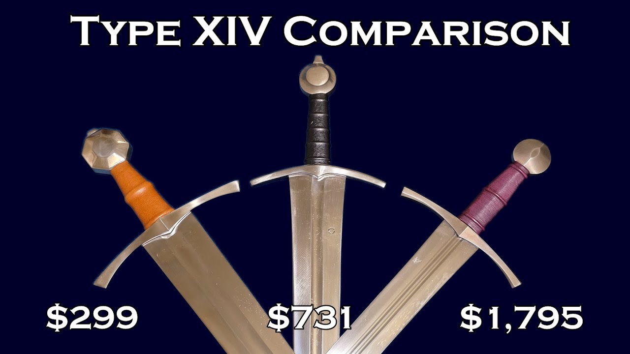 Сравнение Type XIV: Swordier против Tod Cutler против Valiant Armoury