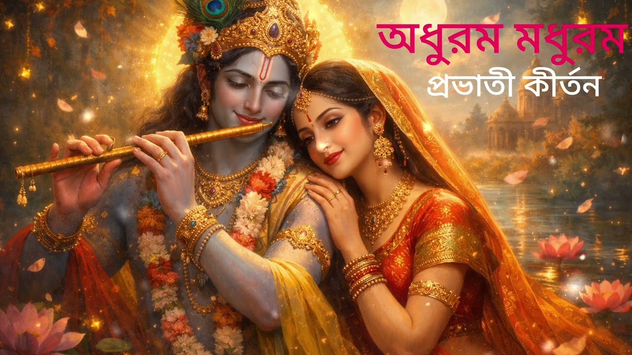 অধরম মধুরম | Adharam Madhuram Krishna Bhajan | Radha Krishna Devotional Song | Bhakti