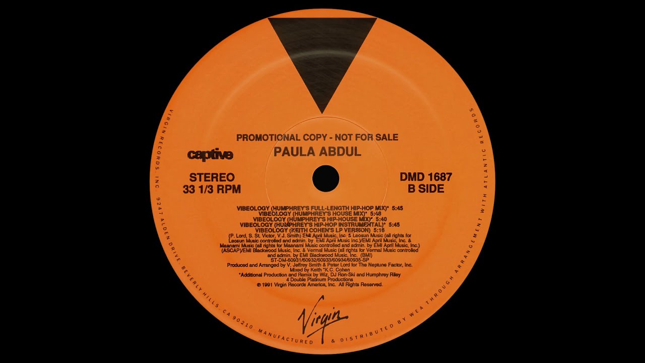 Paula Abdul - Vibeology (Humphrey's Hip-Hop Instrumental)