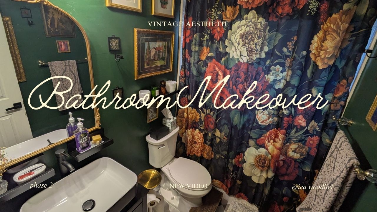 BATHROOM MAKEOVER ON A BUDGET!
