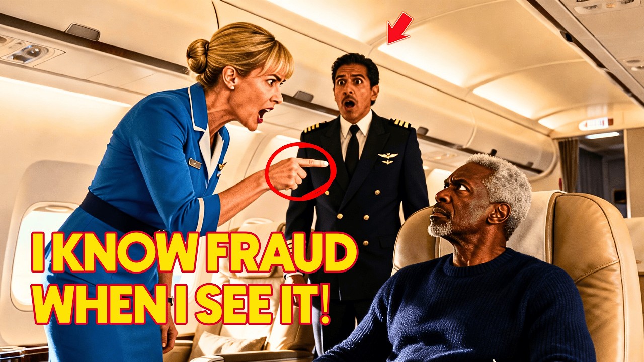 Flight Attendant Questions Black Man's Seat — Freezes When He Reveals He Owns the Airline