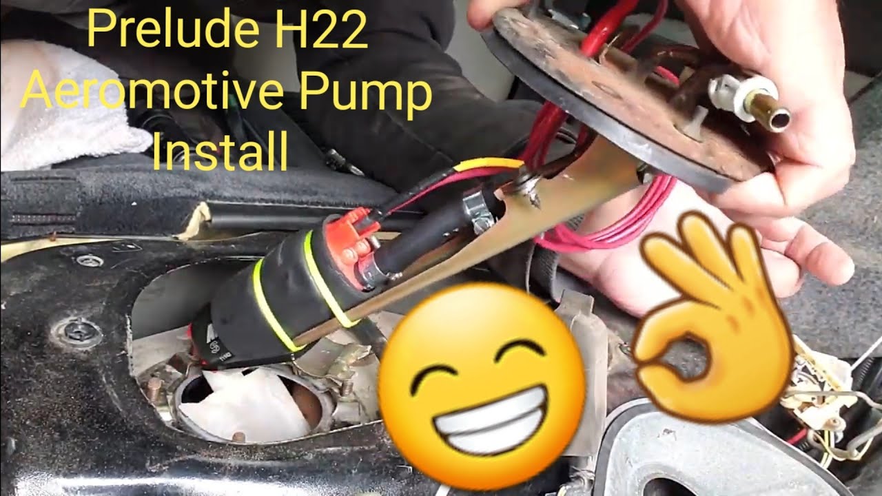 Install Fuel Pump/Harness, relay! Prt2 Supercharge Honda Prelude 2.2L