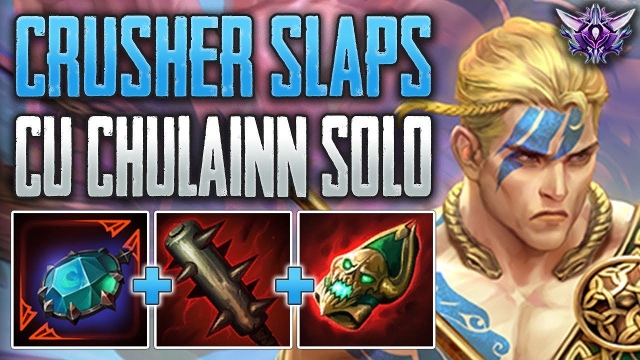 DEFENSE IS OVERRATED! Cu Chulainn Solo Gameplay (SMITE Masters Ranked Conquest)