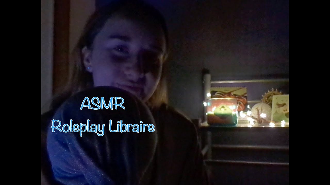 ASMR FR 💤 ROLEPLAY : Je te conseille des livres ! (chuchotements, tapping)