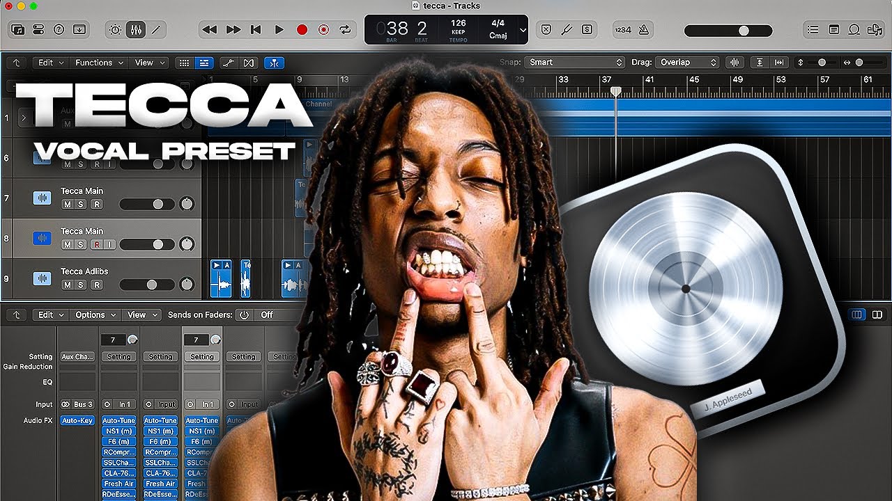 How To Sound Like Lil Tecca In Logic Pro (FREE PRESET)