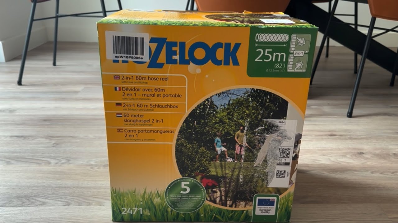 HoZolock 2-in-1 hose reel assembly! It’s not that bad! (Update: don’t buy this)