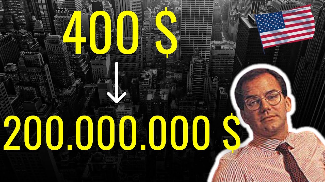 Comment un Trader Am&eacute;ricain &agrave; Transform&eacute; 400 $ en 200.000.000 $