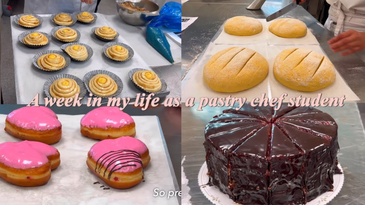 A week in my life as a pastry chef student in Finland 🇫🇮 🍰