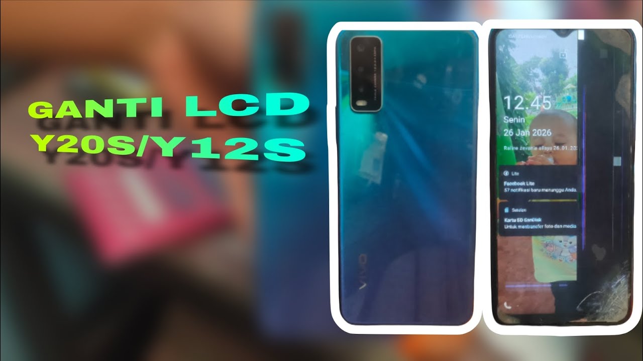 HP KAMU VIVO Y12S/Y20S‼️TIDAK BISA DISENTUH INI SOLUSINYA‼️