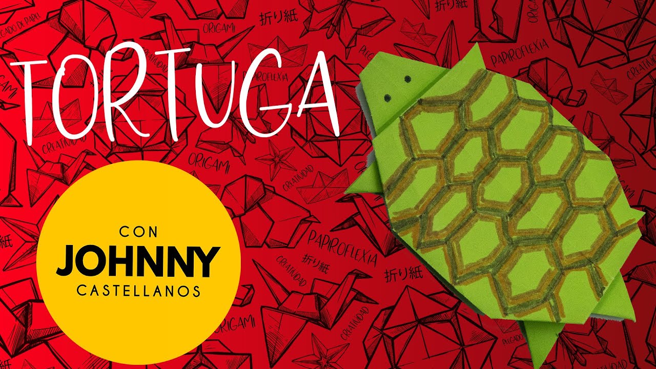 ➡️Cómo hacer una tortuga de papel ¡FÁCIL! paso a paso  🐢 ⬅️(ORIGAMI FÁCIL)