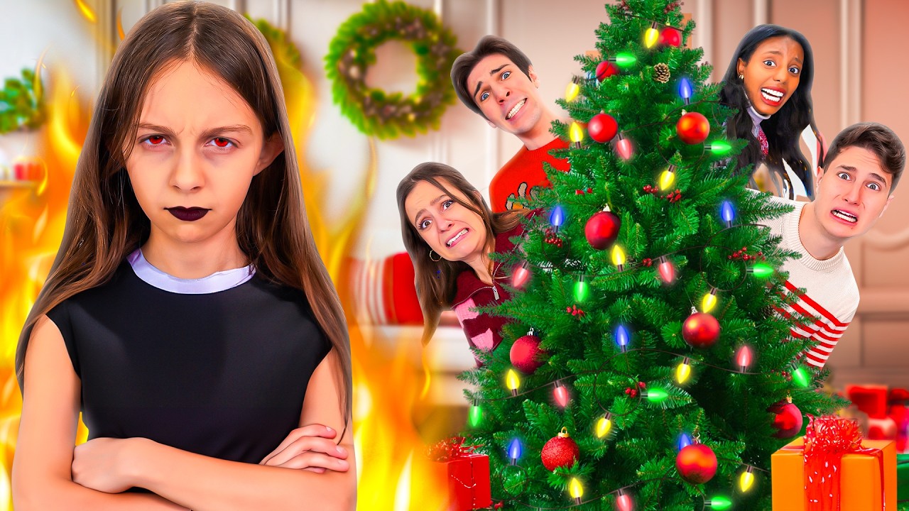 SOPRAVVIVIAMO CON LA CUGINETTA BAMBINA CATTIVA IL GIORNO DI NATALE PER 24 ORE!🎄