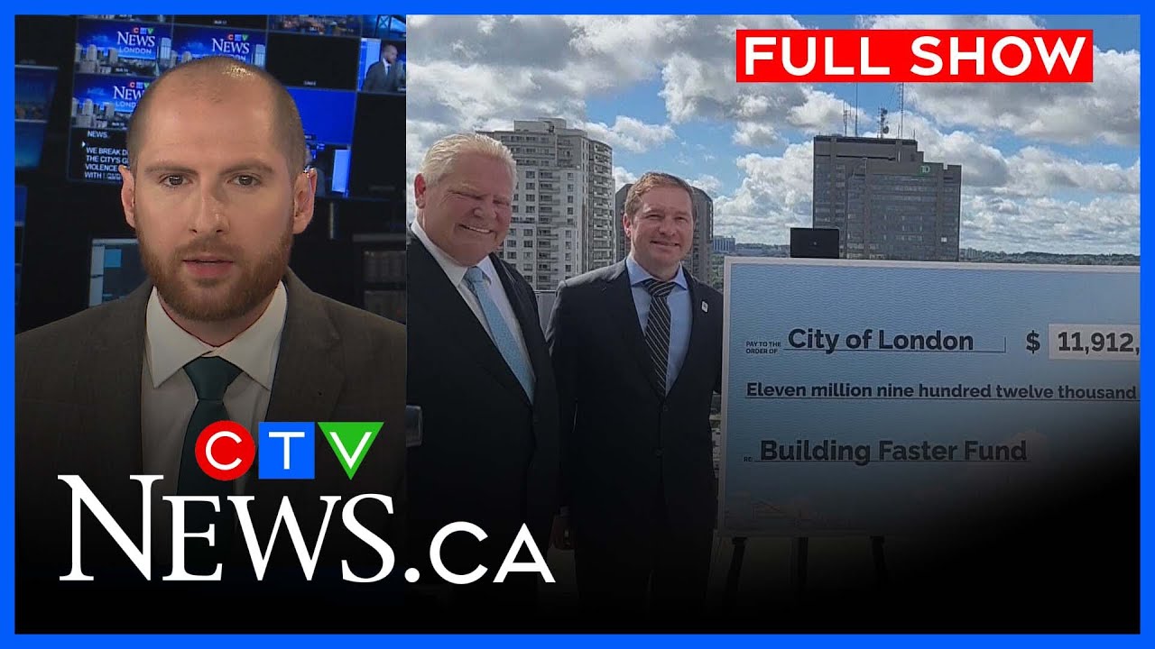 Premier Ford presents millions in funding to London | CTV News London at Six, Mon. August 25, 2025