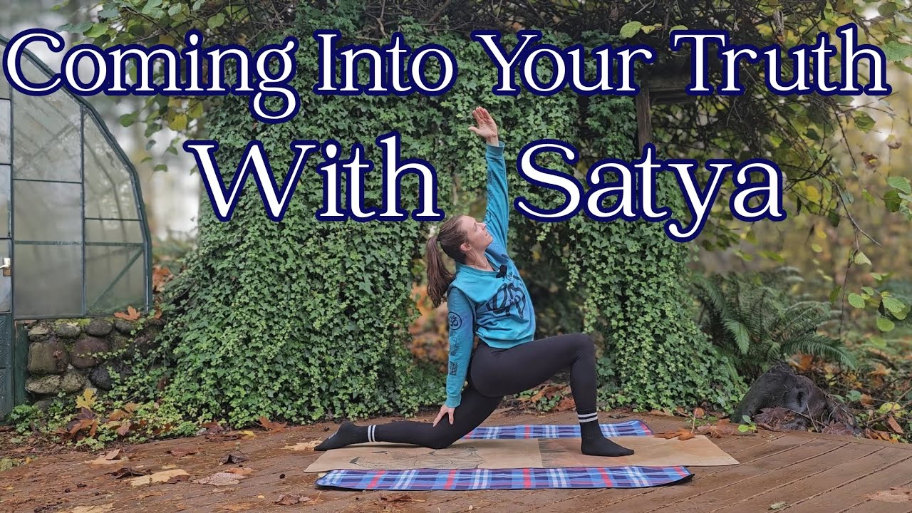 Coming Into Your Truth | Exploring Satya | 25 Minute Dynamic Yoga Flow
