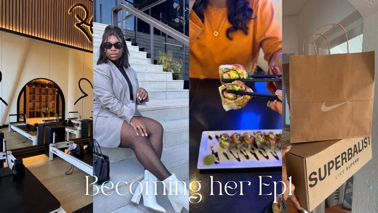 🎀 Becoming Her :EP 01 | Reformer Pilates, Sushi Date, Shopping, Gym, Friendship Vlog