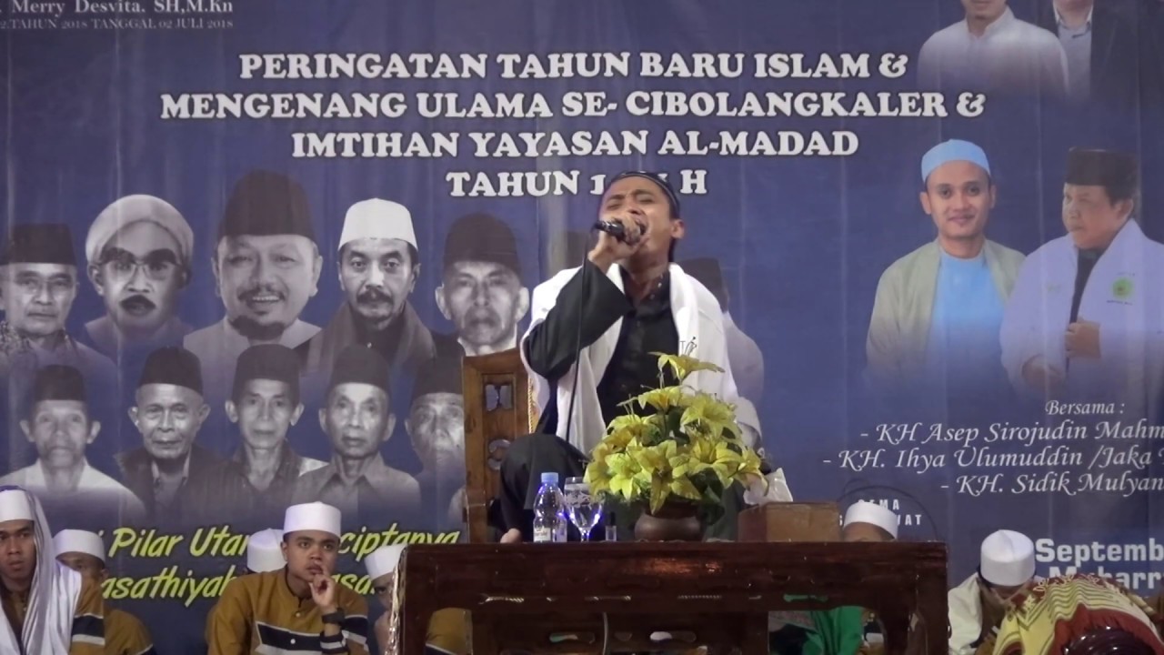 Qori internasional KH. SIDIQ MULYANA di YAYASAN AL-MADAD Sukabumi, terbaru 2019 #sidiqmaulana