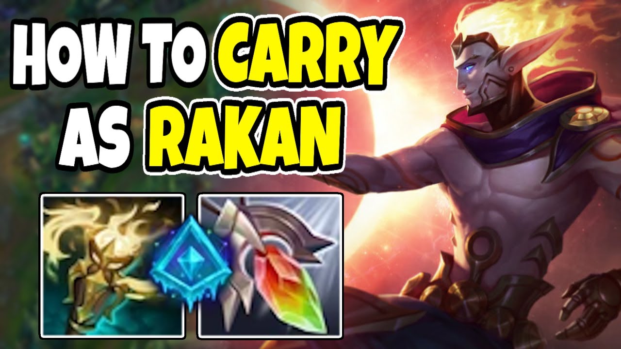 Challenger support shows you how to carry as RAKAN | Rakan support | 13.24 League of legends