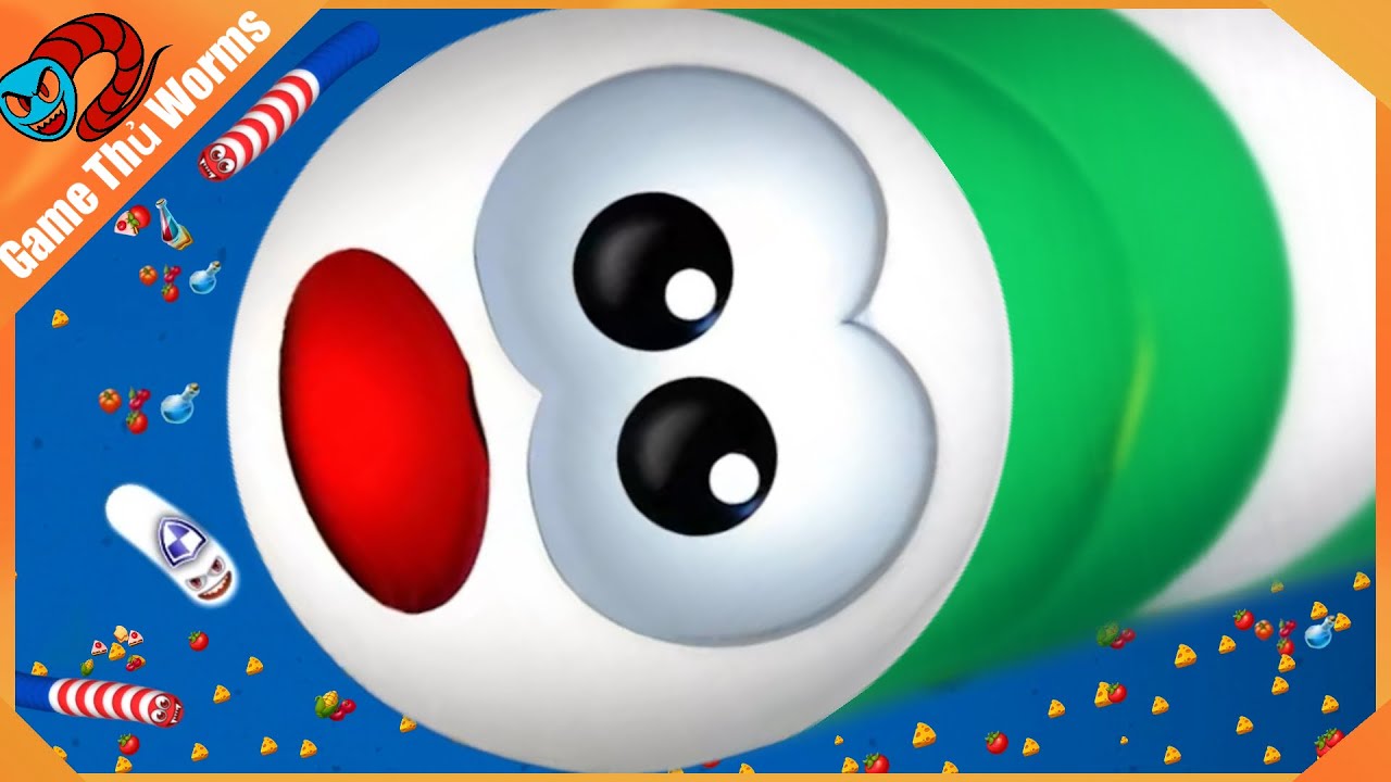 🐍Wormszone.io 🔥#346💥Bữa tiệc bánh ngọt vs trái cây👹Top 1 trên bản đồ 💯