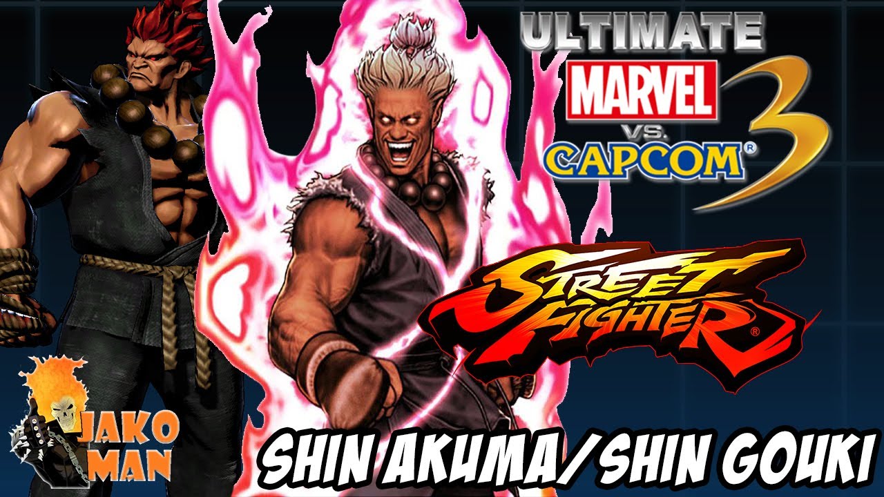 UMVC3 Mods - Shin Akuma (Shin Gouki) (Street Fighter)