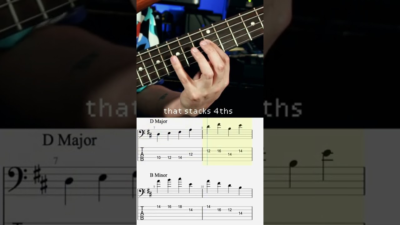 Use 4ths in your Hexatonic patterns💡#shorts