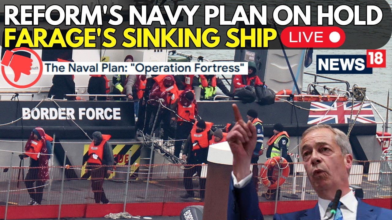 LIVE: Nigel Farage Unveils &lsquo;Operation Fortress&rsquo; To Stop Channel Migrant Crossings | Zia Yusuf | N18G