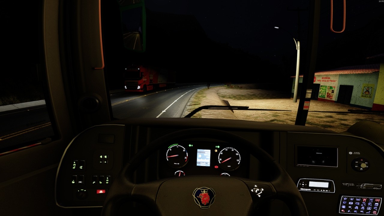POV - Marcopolo G7 DD - Bajando Ticlio - Ets2 Peru
