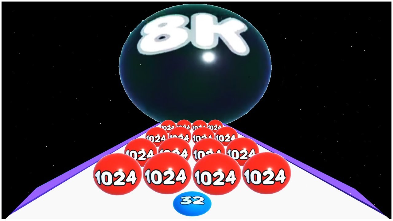 Number Ball 3D - Merge Games - Gameplay Walkthrough - Levels 1-18