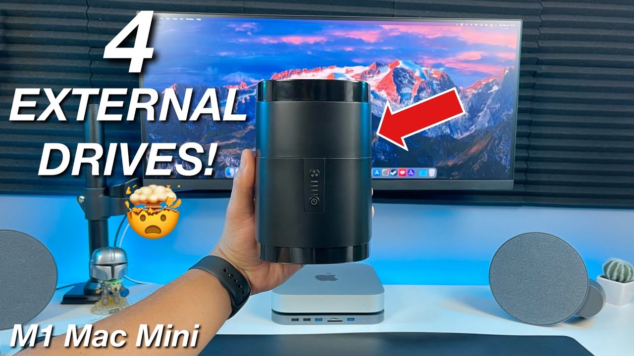 4 External Drives On Your M1/M2/M4 Mac With THIS Dock! 🤯