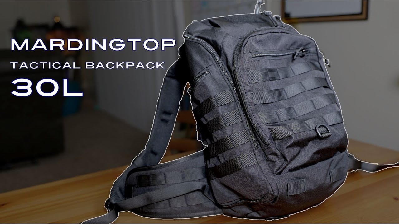 Mardingtop 30L Tactical Backpack (In-Depth Review 2021)