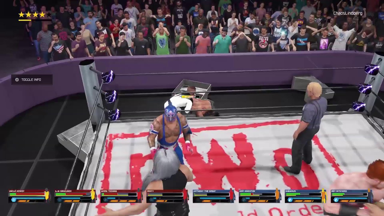WWE 2k25 NWO SHOW PART 1