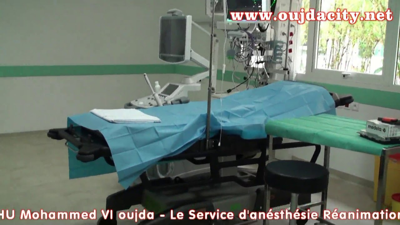 le Service d’anesthésie réanimation centre hospitalier Mohammed VI oujda