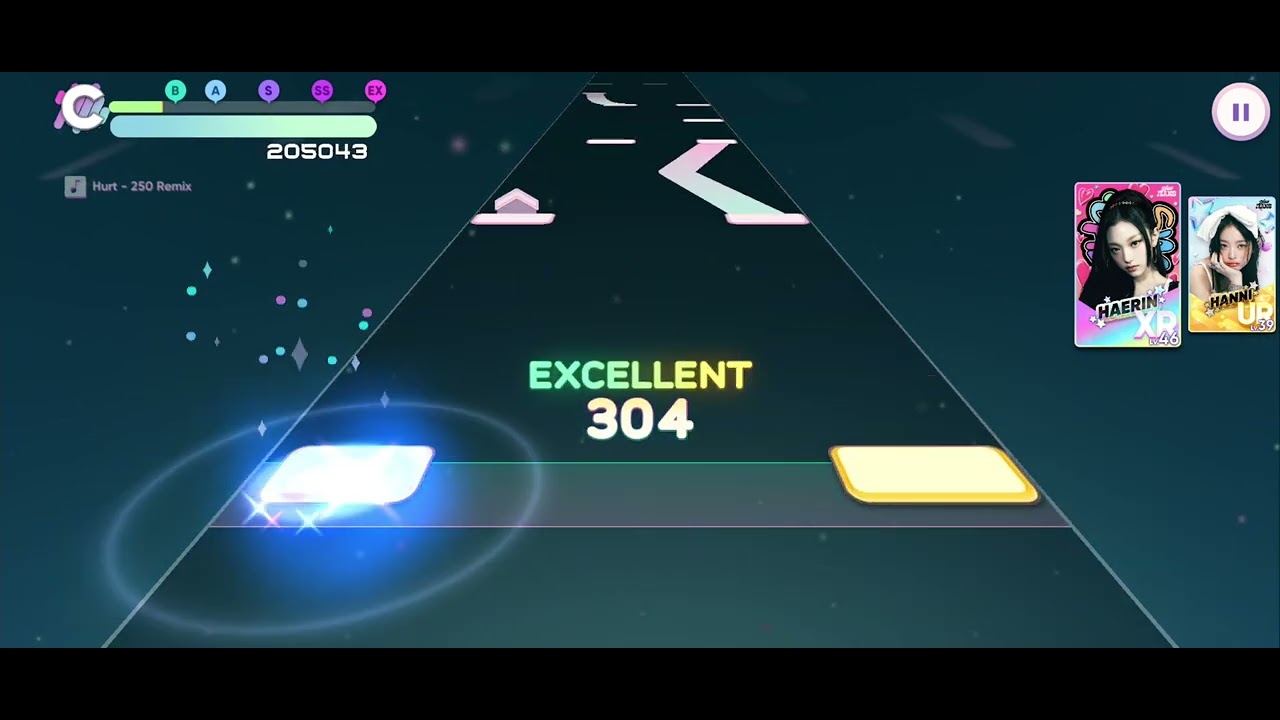 [RHYTHM HIVE] NewJeans - Hurt - 250 Remix (Hard)