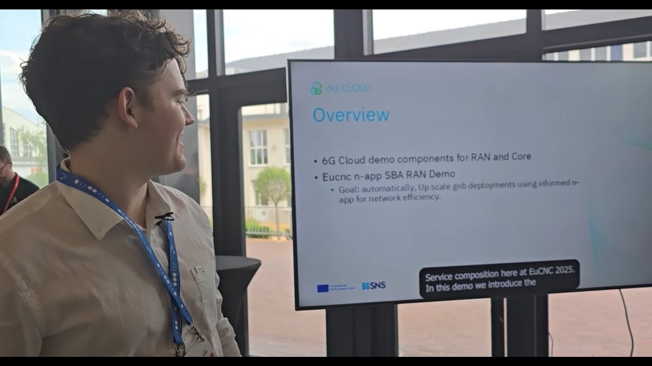 Service Based Architecture Network Service Composition - Demo at EU CNC & 6G Summit in Poland