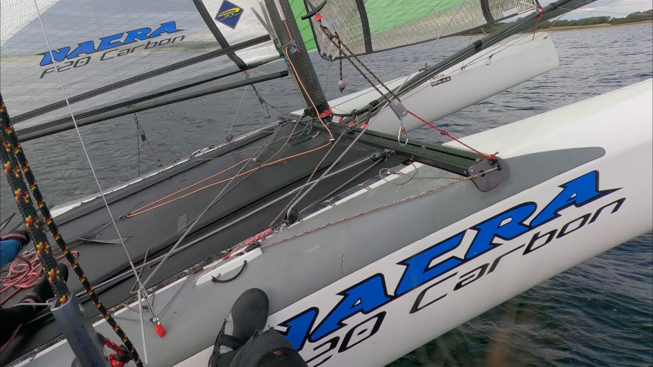 Accidentally FOILING a Nacra Carbon 20 