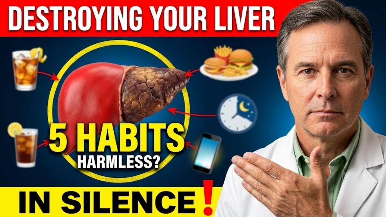 5 “HARMLESS” Habits That Are DESTROYING Your Liver In SILENCE