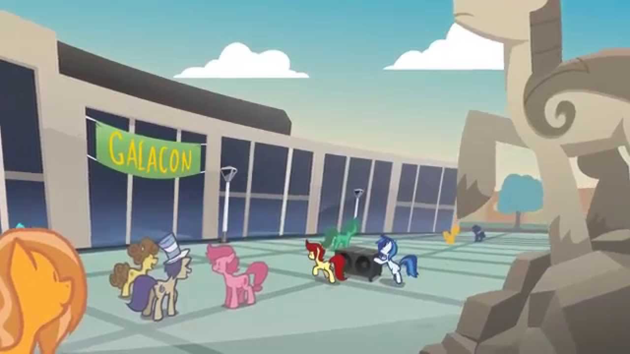 Cartoon - Vinyl and Canni go to GalaCon '14