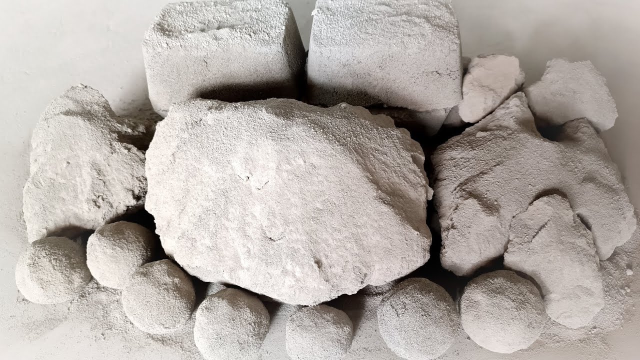 🧈Buttery Soft Silky Sand Cement Big Chunks Dusty Crispy Dry Floor Crumbling😋 #asmrsleepcrumbling