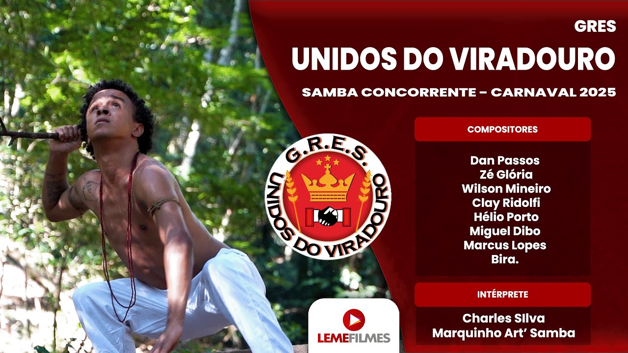Viradouro 2025 - Samba Concorrente - Dan Passos e Parceria