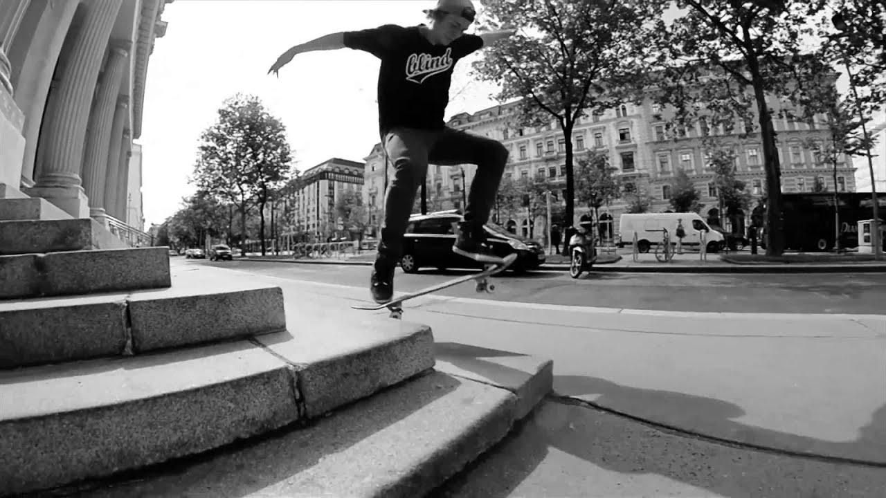 Philipp Schuster Skateboarding in 'Monochrome'