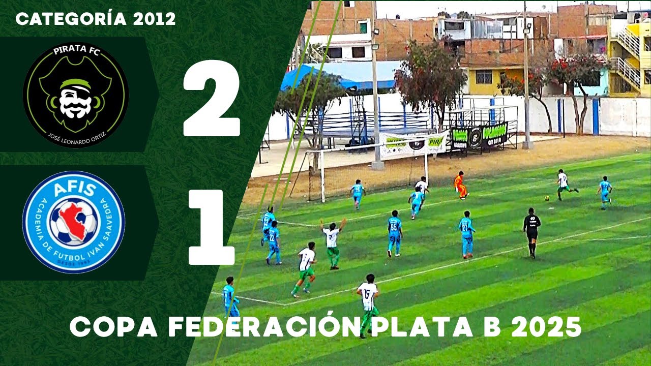 Pirata FC vs AFIS cat. 2012 - Copa Federación 2025