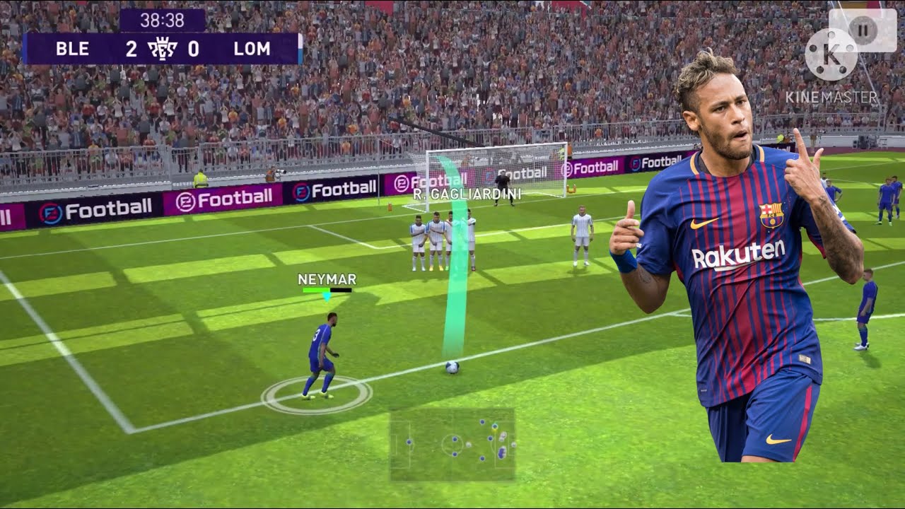 Review feature player LWF 97 Rated NEYMAR JR-Pes 2021 mobile