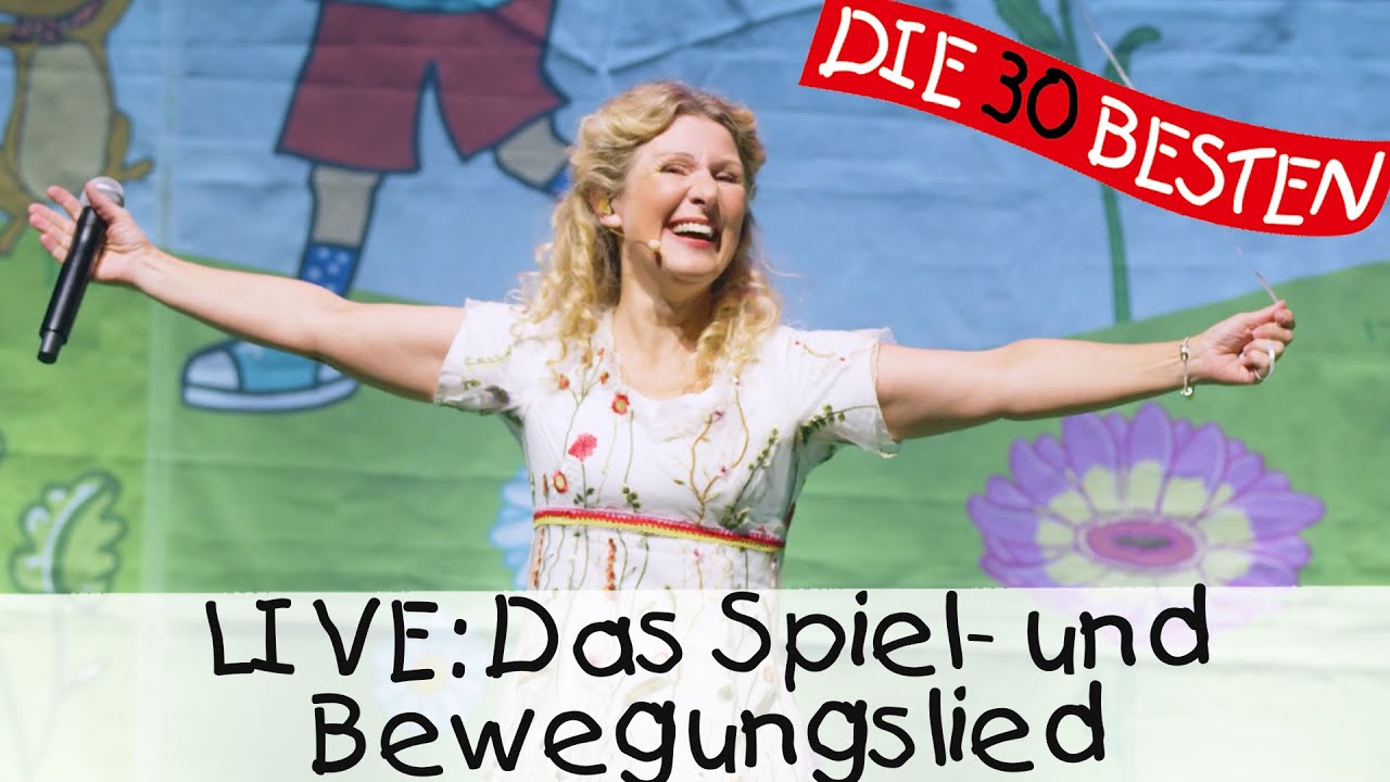 Simone Sommerland LIVE 01: Das Spiel-und Bewegungslied || Kinderlieder