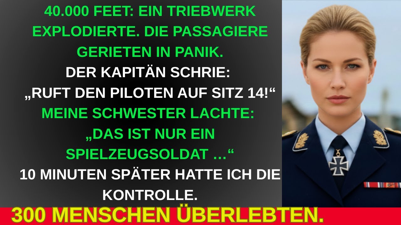 MEINE SCHWESTER MACHTE SICH IM FLUGZEUG ÜBER MICH LUSTIG – BIS ICH MIT MEINEN KAMPFPILOTEN FÄHIGKEIT
