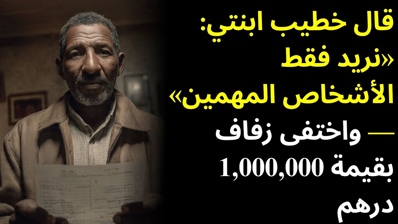 قال خطيب ابنتي: «نريد فقط الأشخاص المهمين» — واختفى زفاف بقيمة 1,000,000 درهم