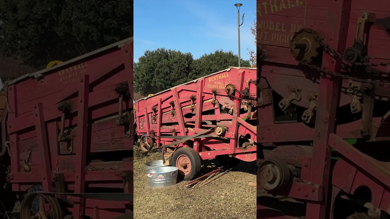Threshing Peanuts 👍 Georgia National AG Show 
