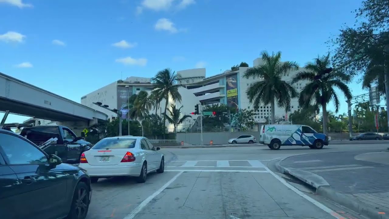 Miami Driving Tour: North Miami Beach to Downtown via I-95