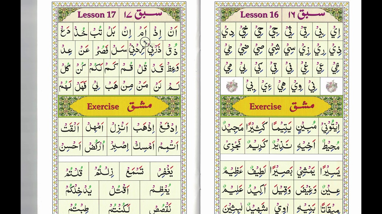 Ahsan al-Qawa'id - Lesson 17 Page 23 PART 1