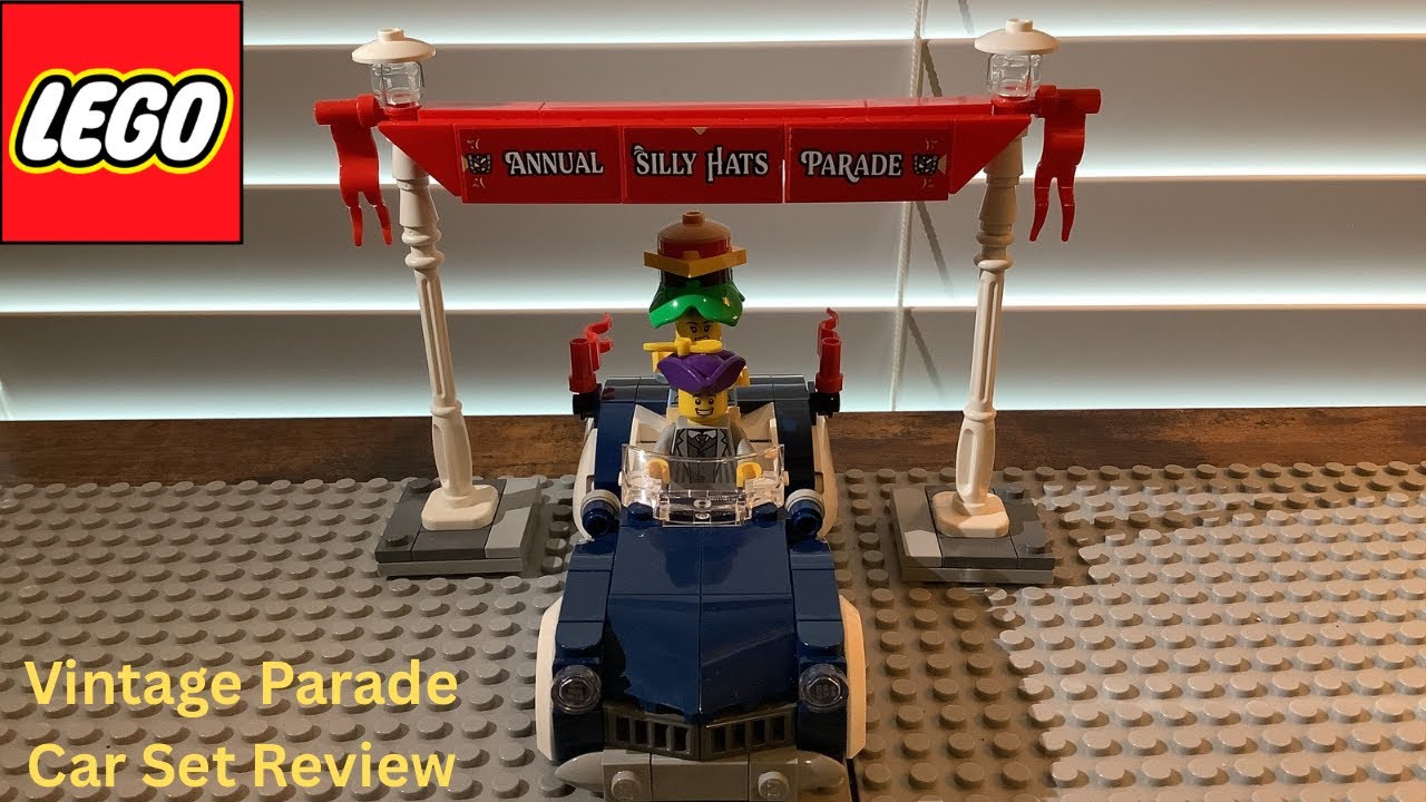 Lego Icons Vintage Parade Car 40913 Set Review 