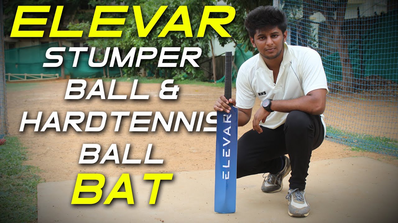 ELEVAR Gully Stumper and Hard Tennis Ball Bat | Unboxing and Review | Nothing But Cricket